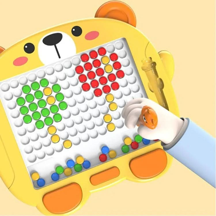 80 Beads Kids Magnetic Drawing Board Big Chess Children Creative Toys Reluova