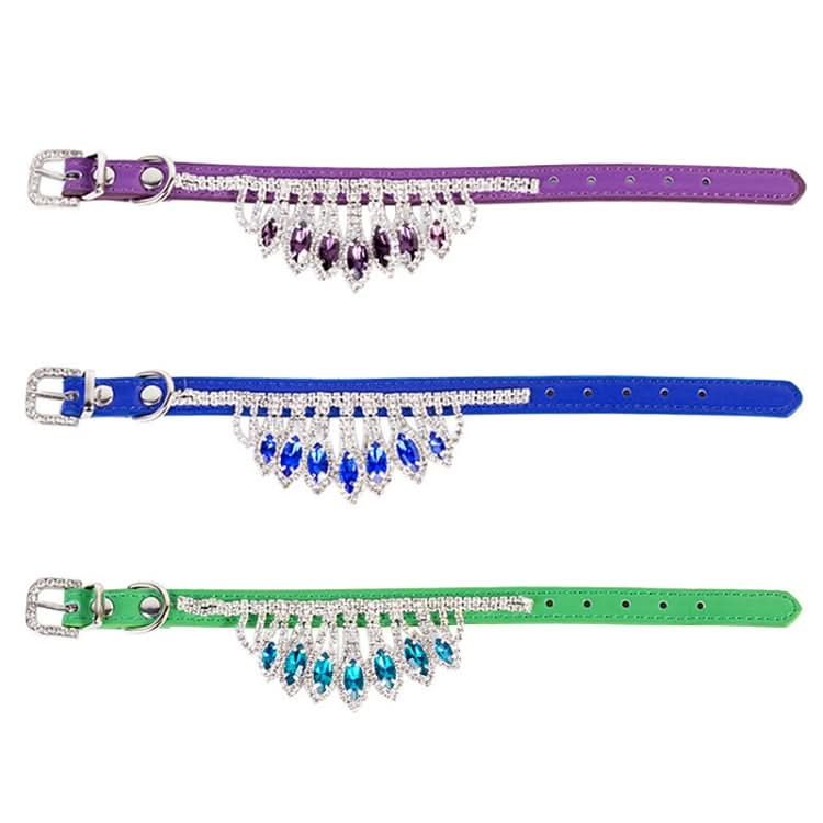 Gem Rhinestone Pet Collar Puppy Cat Pet Collar - Reluova