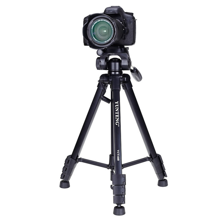 YUNTENG VCT-668RM Portable SLR Camera Tripod Mobile Phone Live Broadcast Support