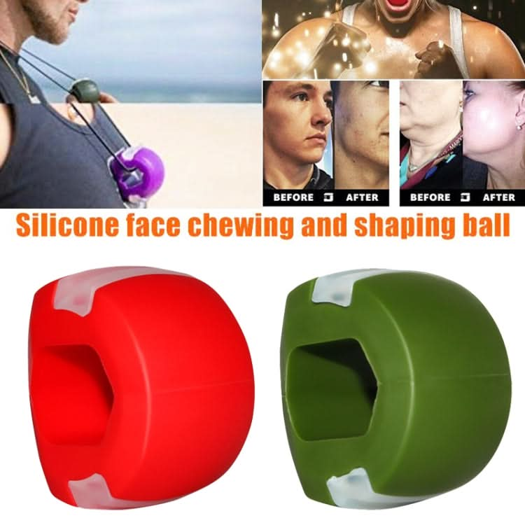 3PCS 2nd Generation Masseter Ball Mandibular Trainer Facial Muscle Trainer Silicone Face-Lifting Device-Reluova