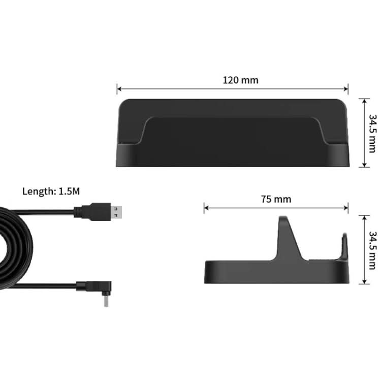 PGTECH For Steam Deck Console Holder With Charging Cable Reluova