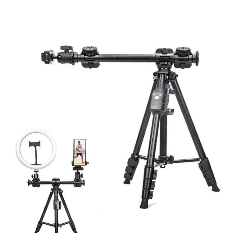 YUNTENG 6109 Camera Overhead Shot Tripod Universal Mobile Phone Live Broadcast Bracket