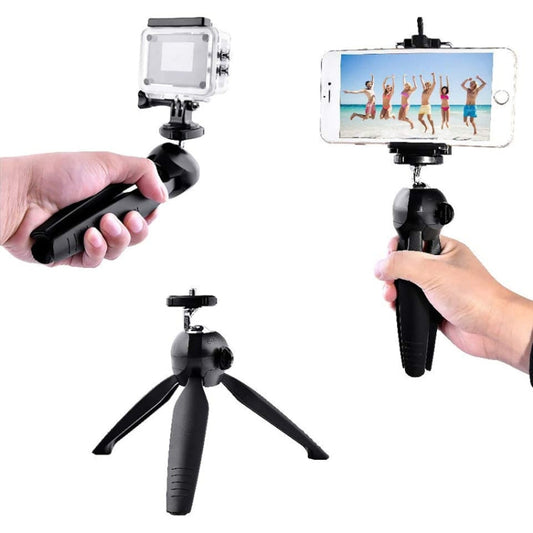 YUNTENG 228 Mini Tripod Camera Desktop Live Bracket Mobile Phone Selfie Frame