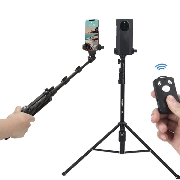 YUNTENG 1388L Tripod Selfie Stick Phone With Bluetooth Remote Control