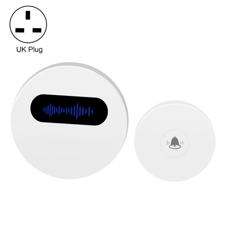 T10-1 1 For 1 Lighting Self-Power Generation Wireless Intelligent Anti -Rainwater Doorbell