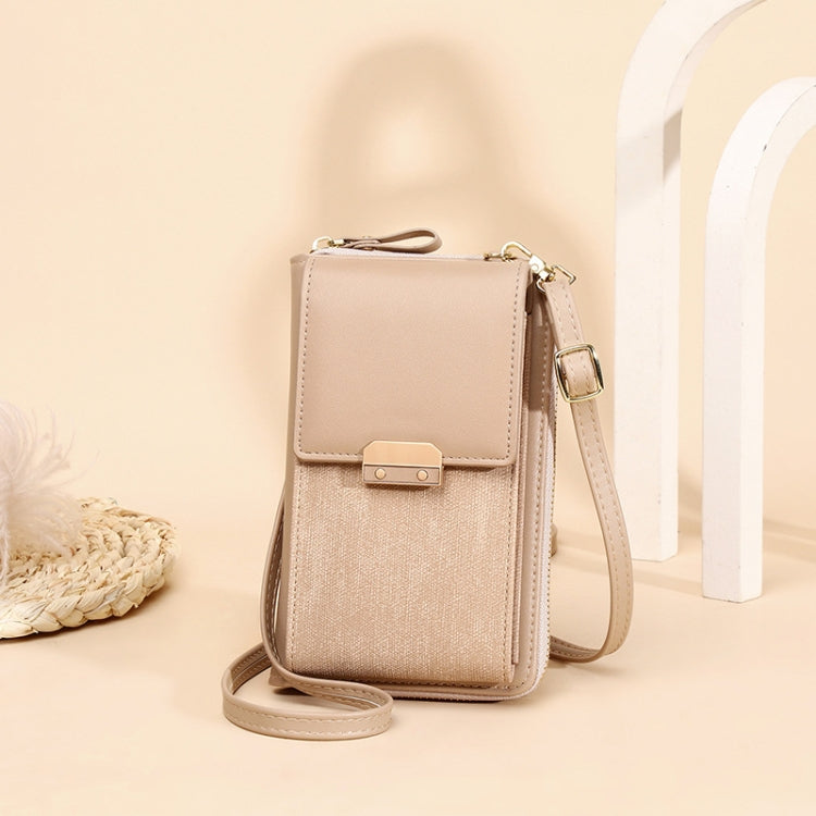 Women Shoulder Crossbody Bag Lock Small Square Bag Cell Phone Bag My Store