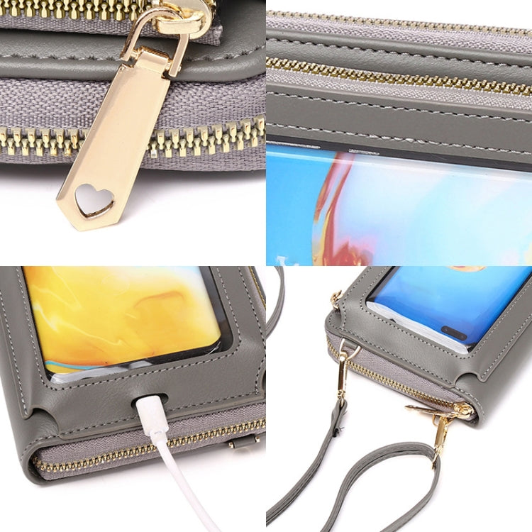 Multi-function Touch Screen Mobile Phone Bag Cross-body Large Capacity Small Bag My Store