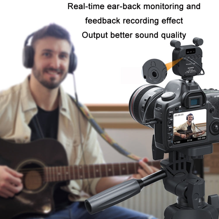 MAMEN Broadcast Multi-Angle Stereo Microphone Lights, Model: