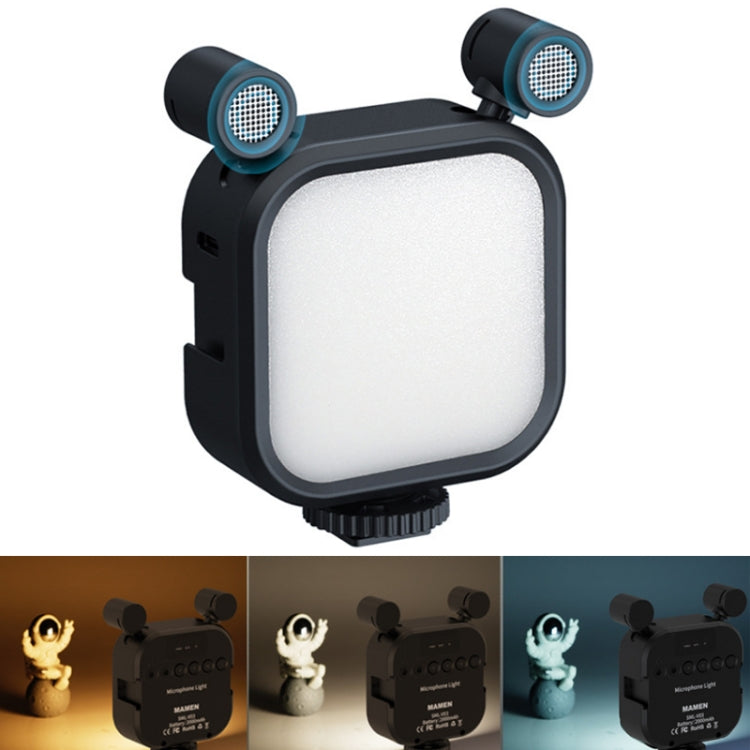 MAMEN Broadcast Multi-Angle Stereo Microphone Lights, Model: