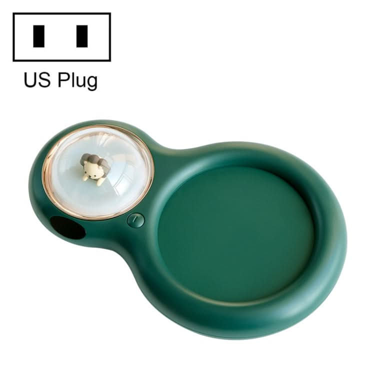 Fresh Warm Cup Pad Water Cup Drink Insulated And Constant Temperature Coaster, US Plug Reluova