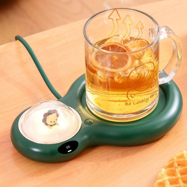 Fresh Warm Cup Pad Water Cup Drink Insulated And Constant Temperature Coaster, US Plug Reluova