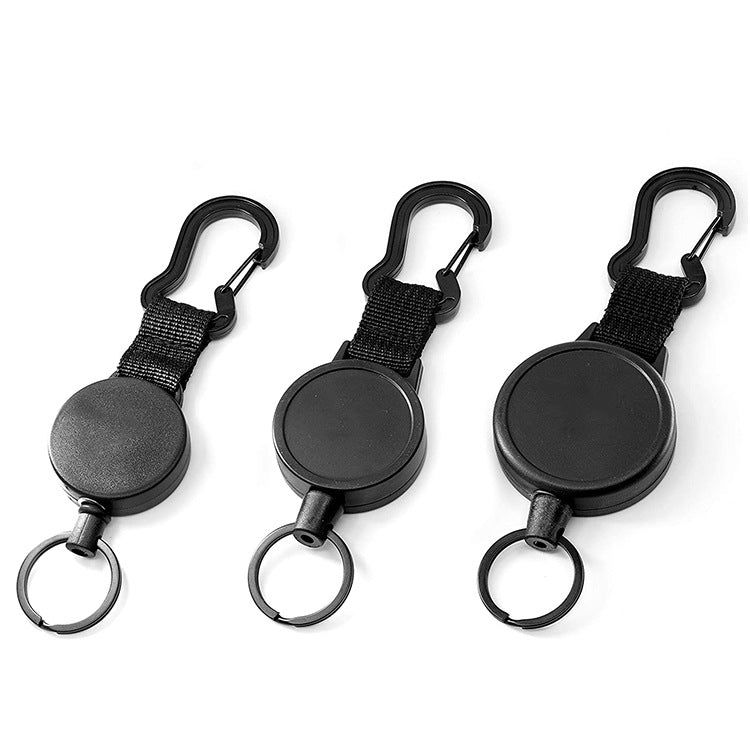 Retractable High Elastic Wire Rope Gourd Shaped Key Chain, Size: ÎҵÄÉ̵ê