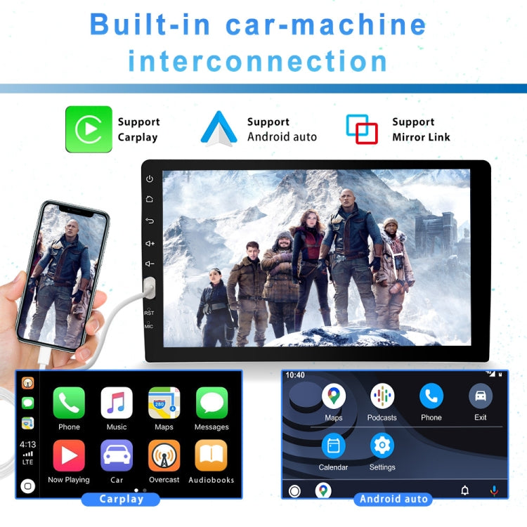 Q3570 9 inch Carplay Single Spindle MP5 Player, Style: ÎҵÄÉ̵ê