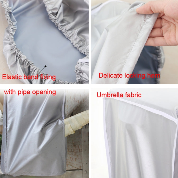 Outdoor Air Conditioning Cover Waterproof Dust Cover Rainproof Cover,Size: My Store