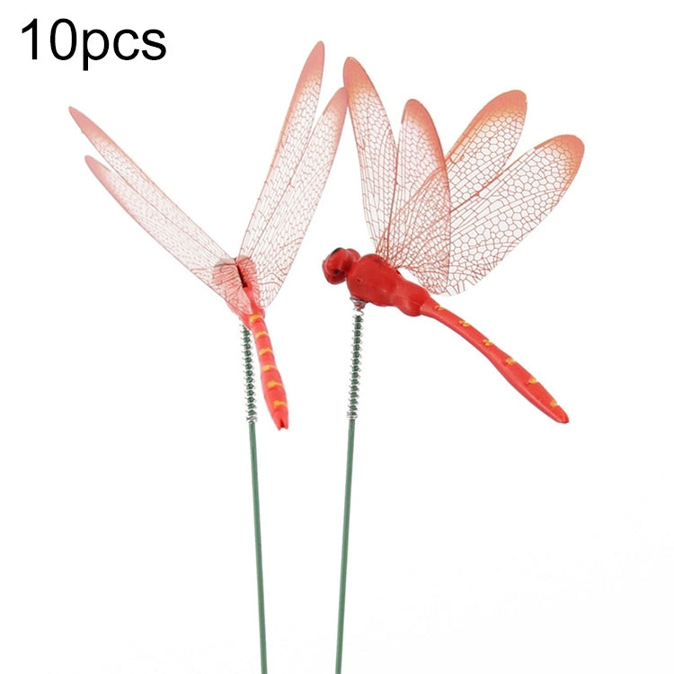 Simulation Plug Rod Magnetic Dragonfly Home Wall Garden Decoration My Store