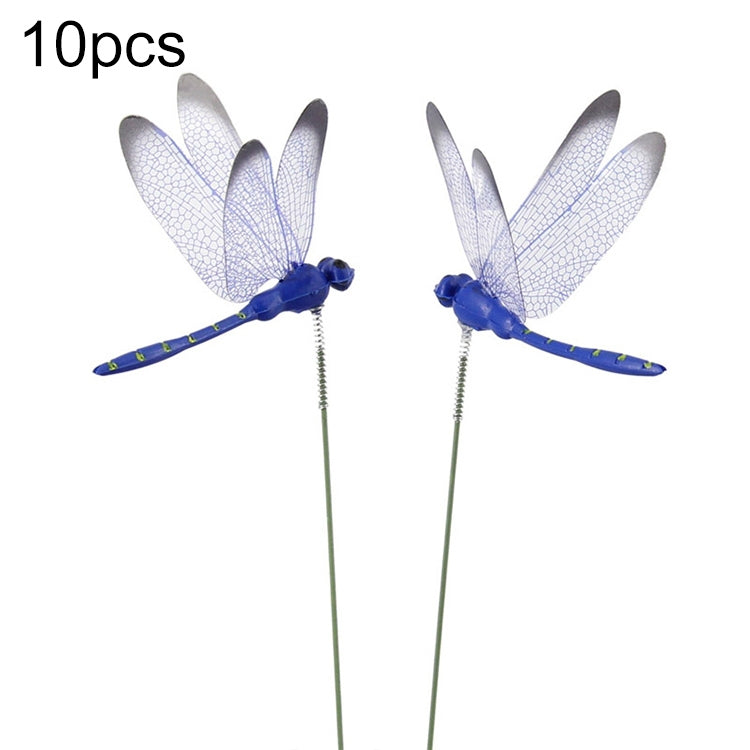 Simulation Plug Rod Magnetic Dragonfly Home Wall Garden Decoration My Store