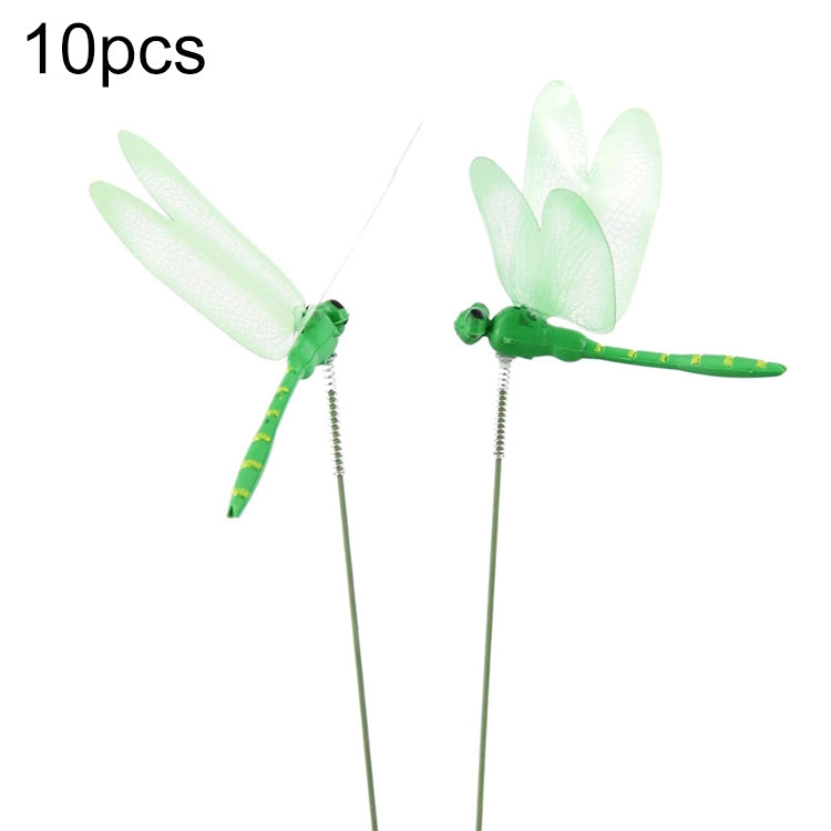 Simulation Plug Rod Magnetic Dragonfly Home Wall Garden Decoration My Store