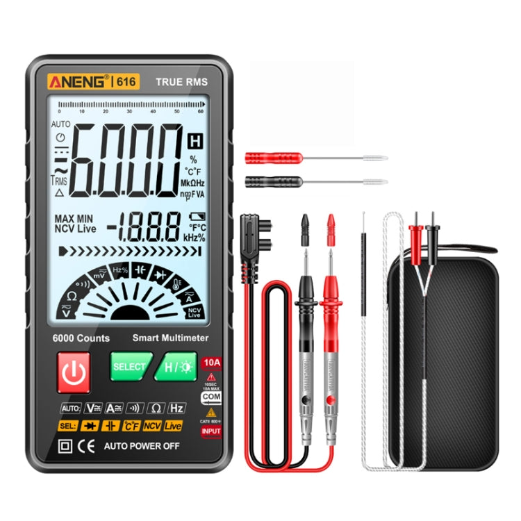 ANENG 616 Automatic High-precision Digital Display Capacitance Multimeter Reluova