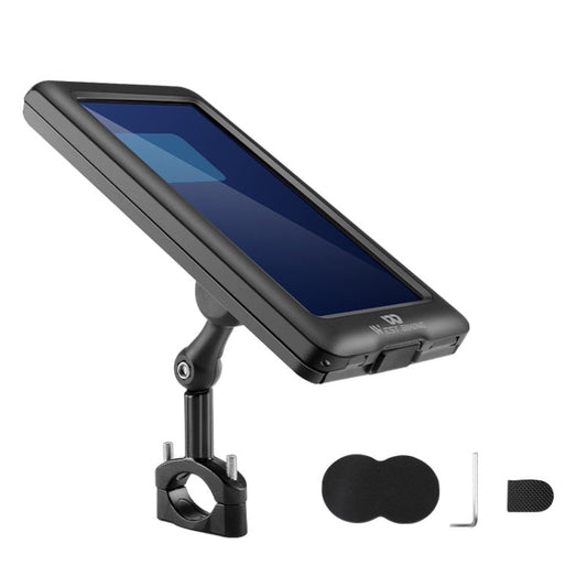 WEST BIKING Mountain Bicycle Riding Shock-proof Fixed Mobile Phone Bracket, Style: Reluova