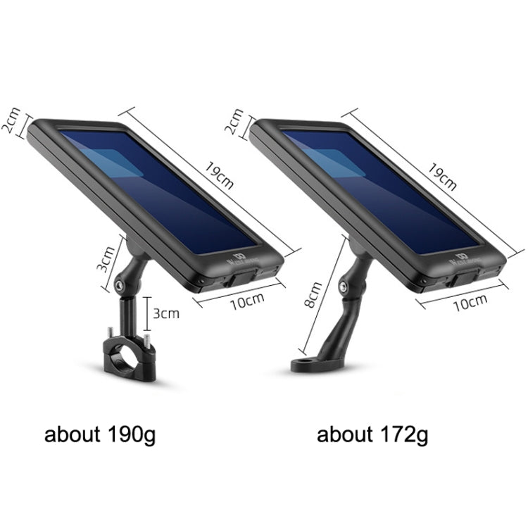 WEST BIKING Mountain Bicycle Riding Shock-proof Fixed Mobile Phone Bracket, Style: Reluova