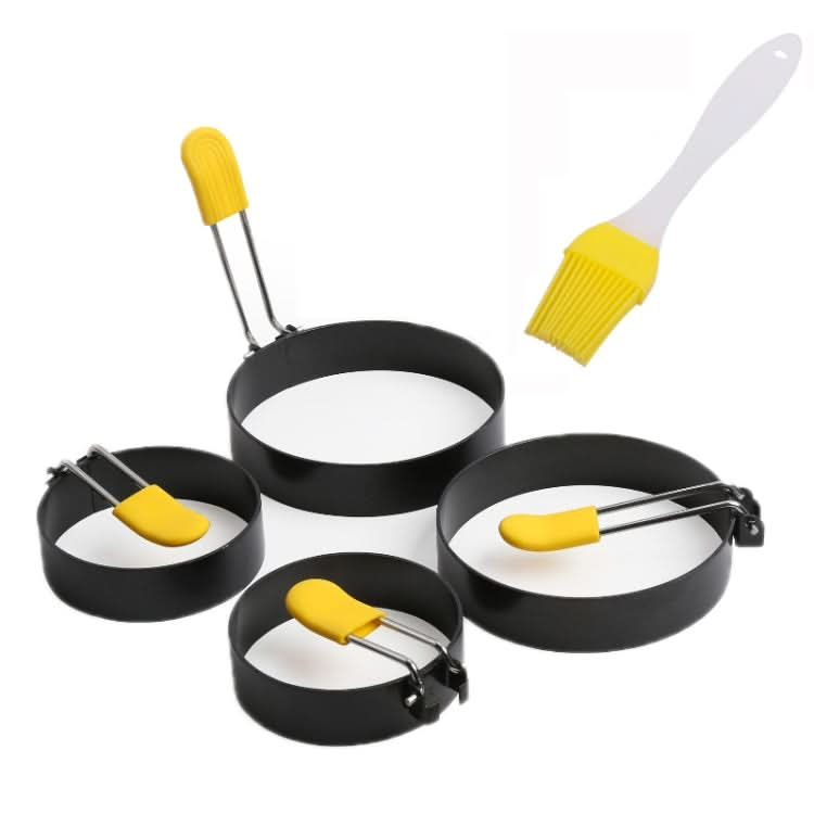 3 / 4 Inch Anti-Hot Egg Rings Non-Stick Round Fried Egg Maker Mold-Reluova