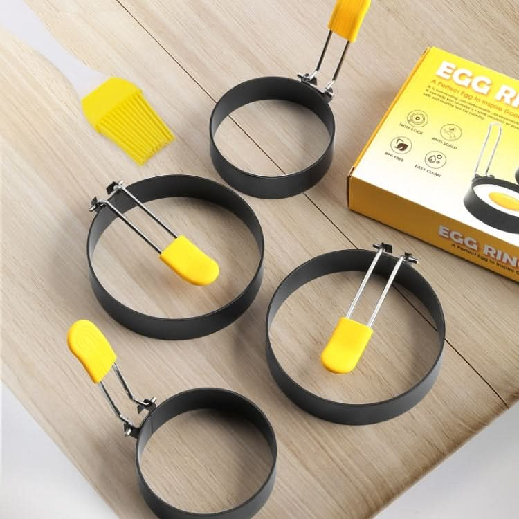 3 / 4 Inch Anti-Hot Egg Rings Non-Stick Round Fried Egg Maker Mold-Reluova