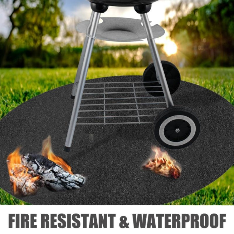 Fireproof Grill Mat Fiberglass High Temperature Resistant Camping Mat Reluova