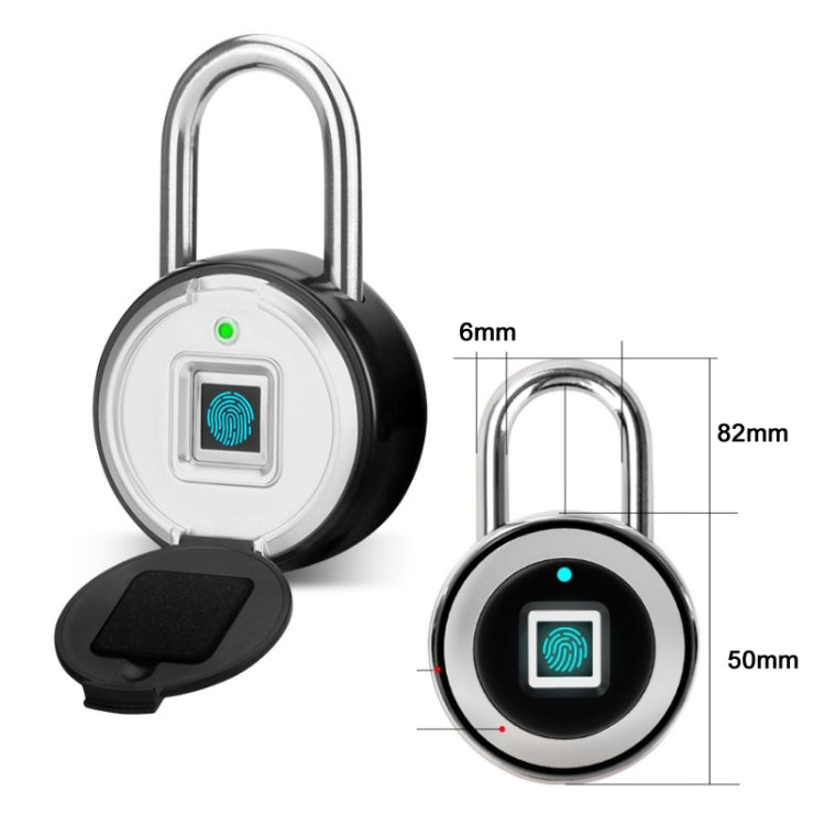 Outdoor Waterproof Electronic Intelligent Fingerprint Padlock My Store