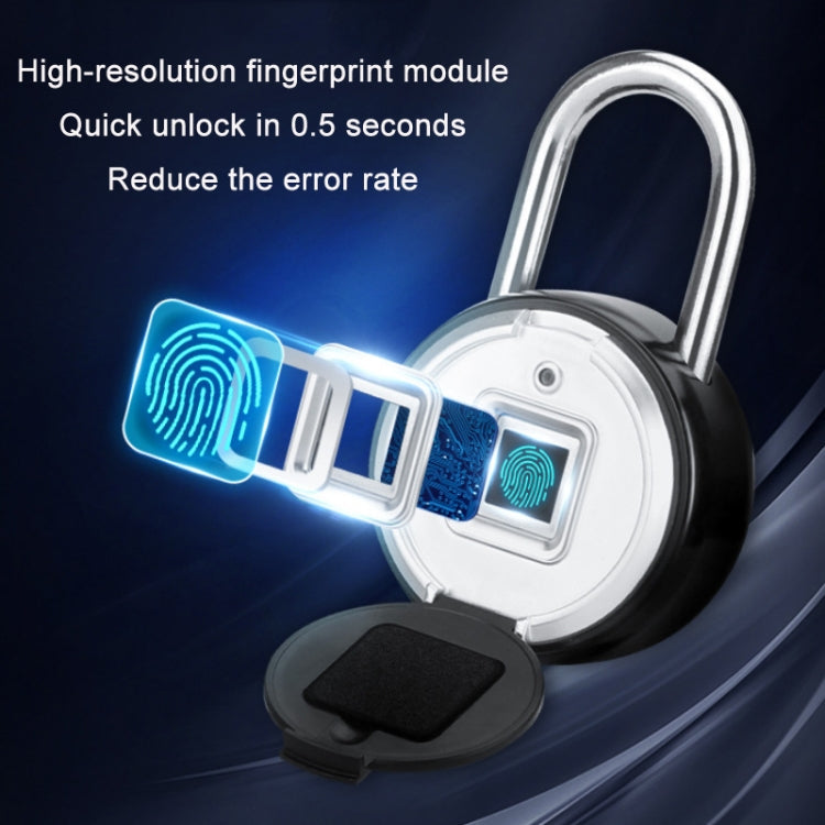 Outdoor Waterproof Electronic Intelligent Fingerprint Padlock My Store