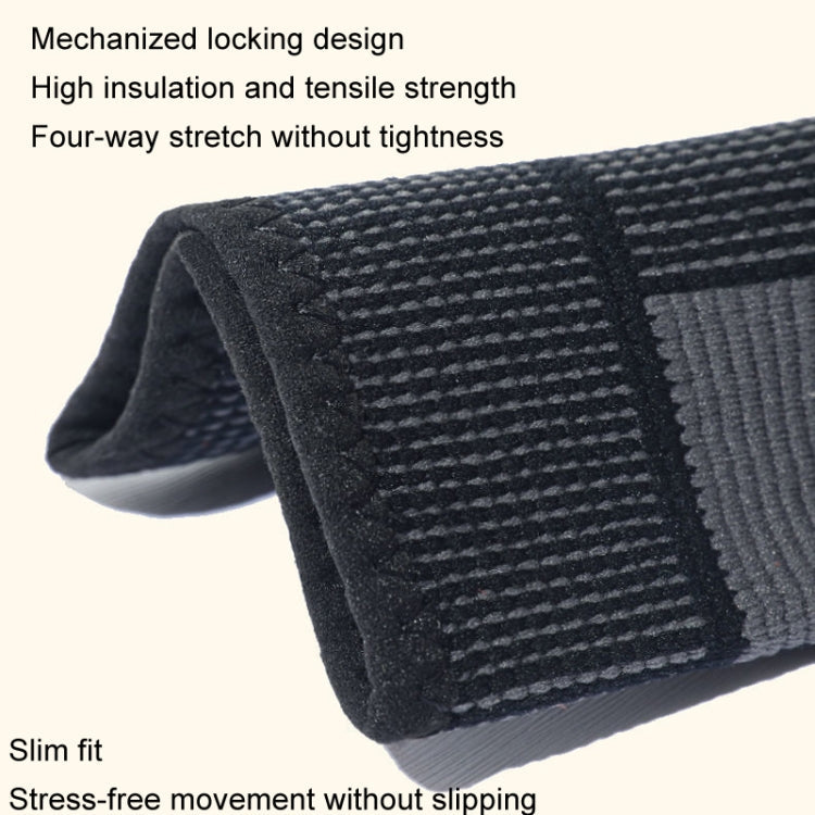 1pair Anti-Slip Compression Straps Keep Warm And Lengthen Knee Pads, Series 2