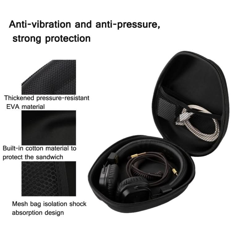 Universal Headphone Organizer Headphone Storage Bag Without Carabiner,Color: