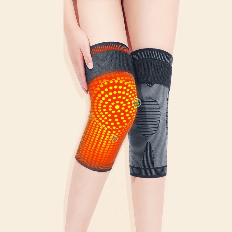 1 Pair Strap Compression Knee Pads Anti-Cold and Anti-Slip Pads, Style: