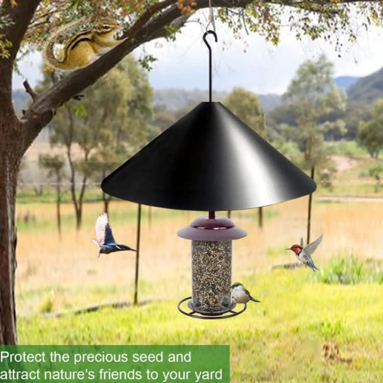 Spliced Squirrel Baffle Fence Bird Feeder Protective Cover - Reluova