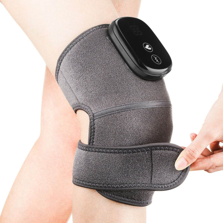 Electric Heating Therapy Knee Massager Vibration Massage Knee Pad Reluova