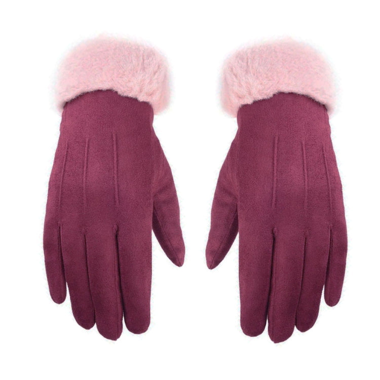 WST-01 Fleece Warm Gloves Autumn and Winter Touchscreen Cycling Gloves