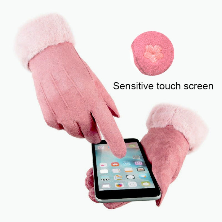 WST-01 Fleece Warm Gloves Autumn and Winter Touchscreen Cycling Gloves