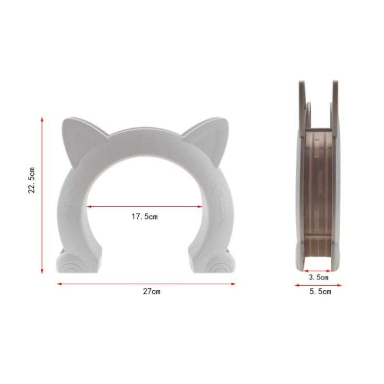 MM01 Can Control the Direction of Access Pet Door Flap Cat Door - Reluova