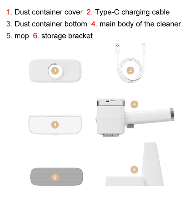 12W Multi-functional Wireless Handheld Cleaner Window Scraping