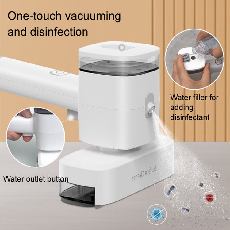 12W Multi-functional Wireless Handheld Cleaner Window Scraping