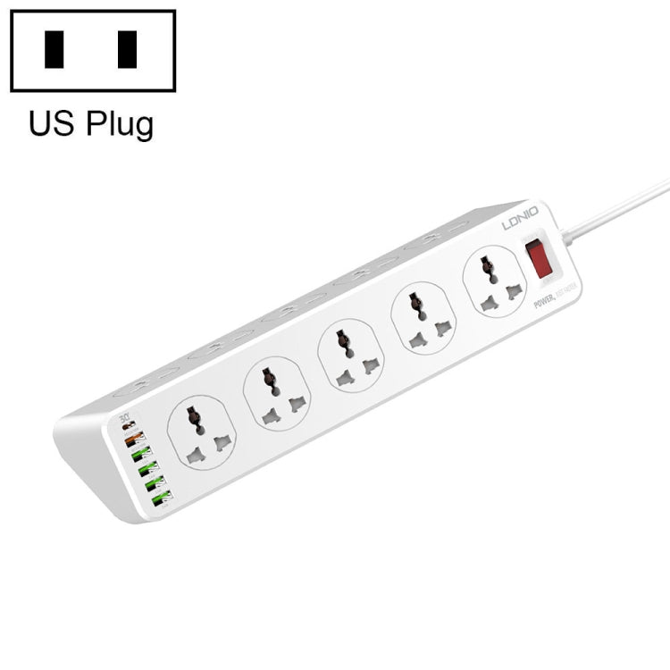 LDNIO SC10610 30W 10+6 Ports Multifunctional Travel Home Office Fast Charging Socket, Spec: