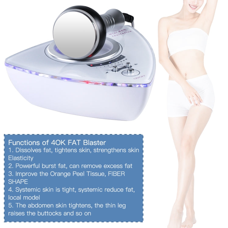 40K Mini Fat Burner Cavitation Machine Weight Loss Body Slimming Machine