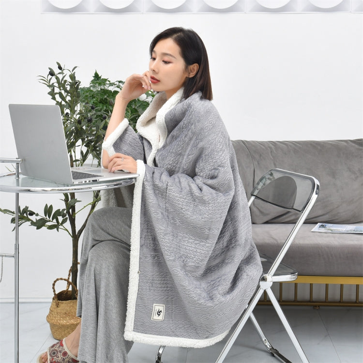 Flannel Thickened Embossed Shawl Blanket Office Air Conditioning Blanket My Store