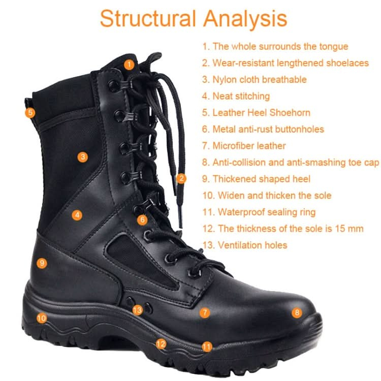 CQB-001 Outdoor Sports Waterproof Breathable Hiking Boots, Spec: Reluova