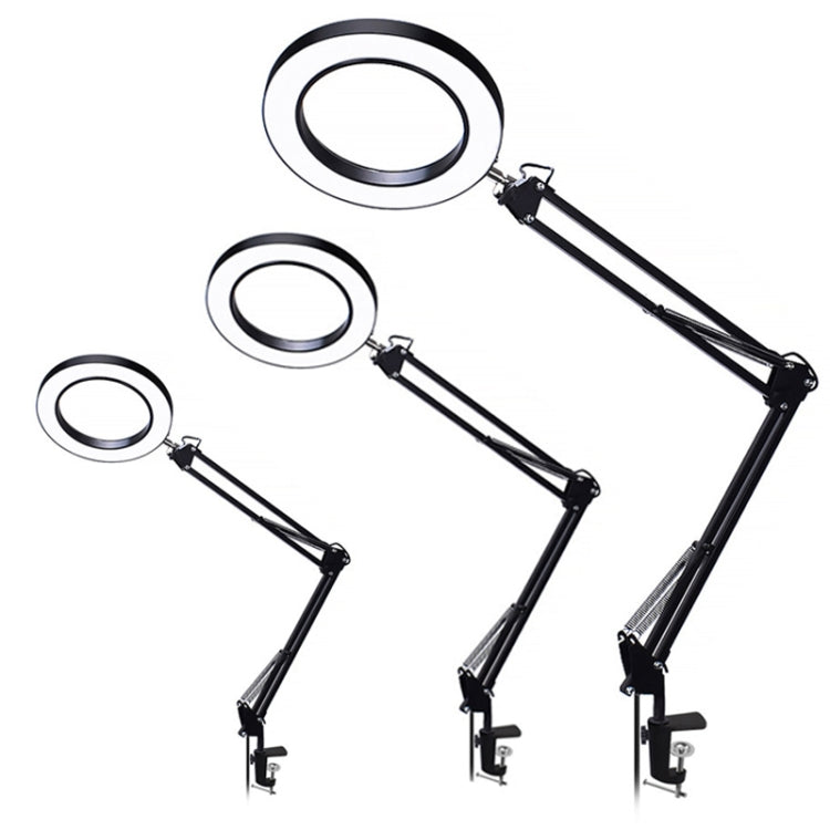 5X Magnifying Glass LED Folding Long Arm Clip Light Eye-protection USB Reading Lamp My Store