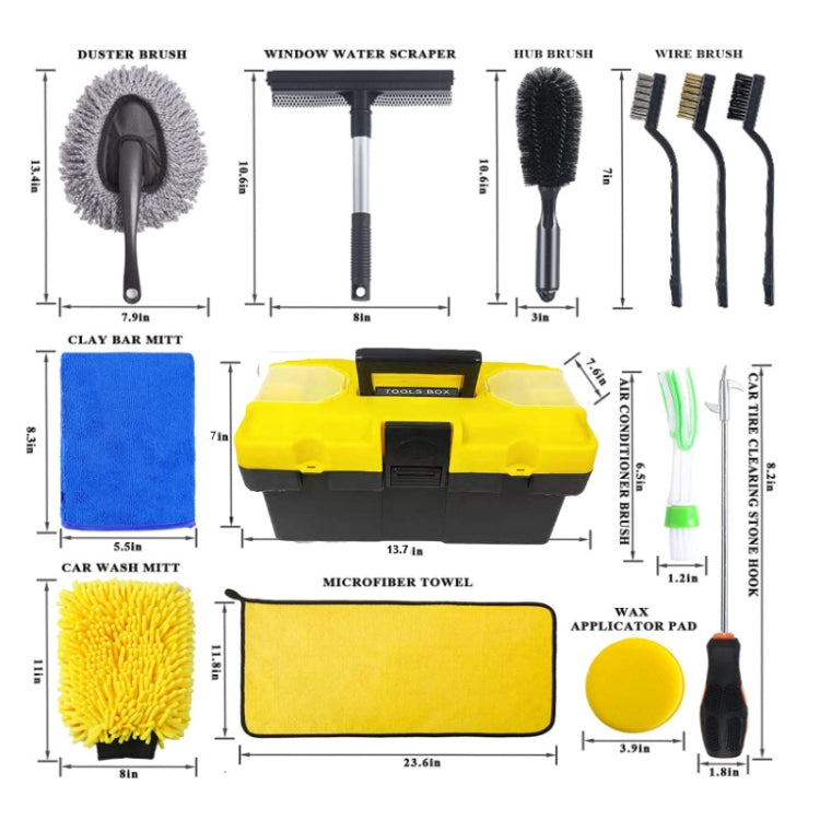 Car Wash Brush Tire Brush Glass Wiper Brush Drill Brush Cleaning Brush Set ÎҵÄÉ̵ê