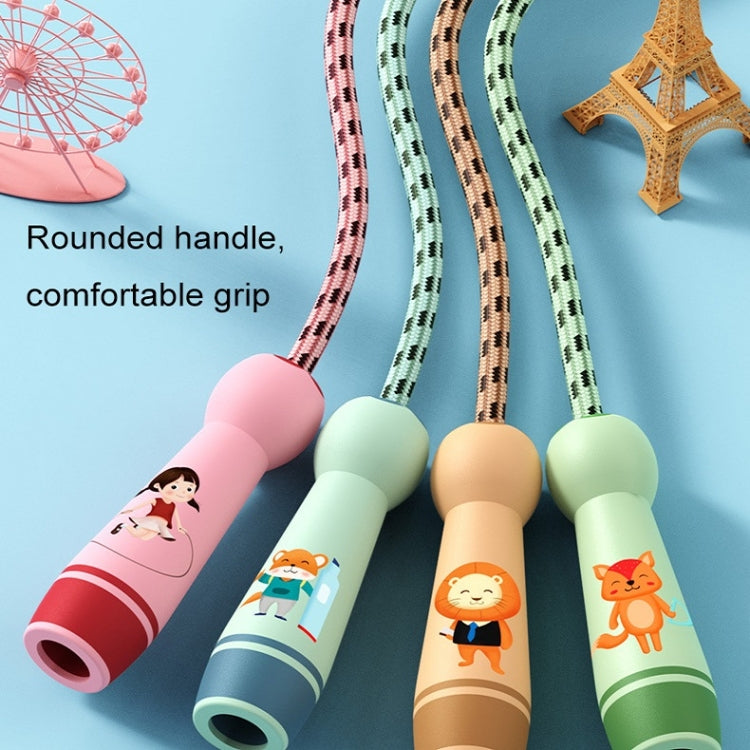 Wooden Handle Adjustable Jump Rope For Children