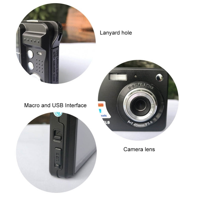 18 Million Pixel Entry-Level Digital Cameras Daily Recording Photos And Videos Macro Student Cameras