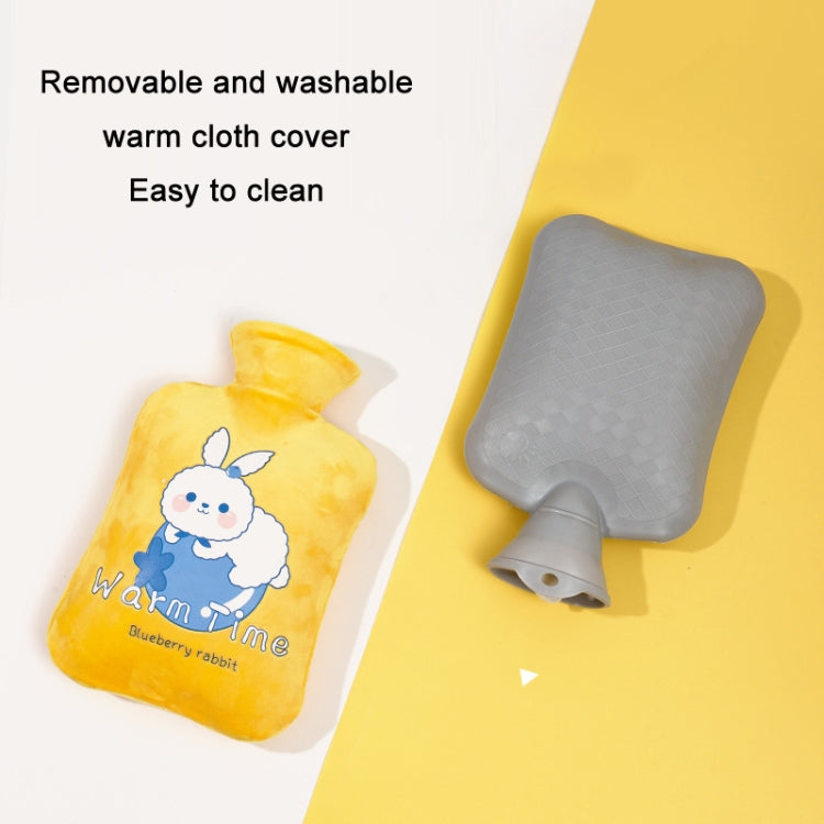 Cartoon Velvet Cover Thickened Explosion-Proof PVC Water-Filled Hot Water Bag My Store