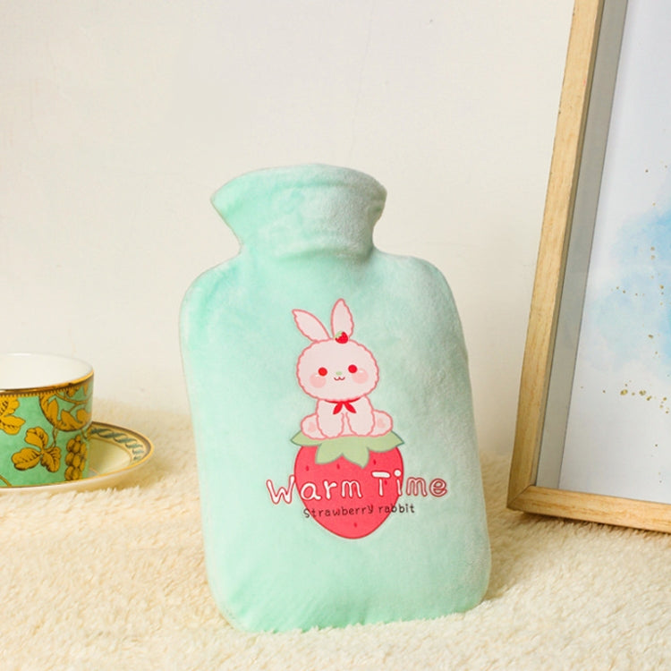 Cartoon Velvet Cover Thickened Explosion-Proof PVC Water-Filled Hot Water Bag