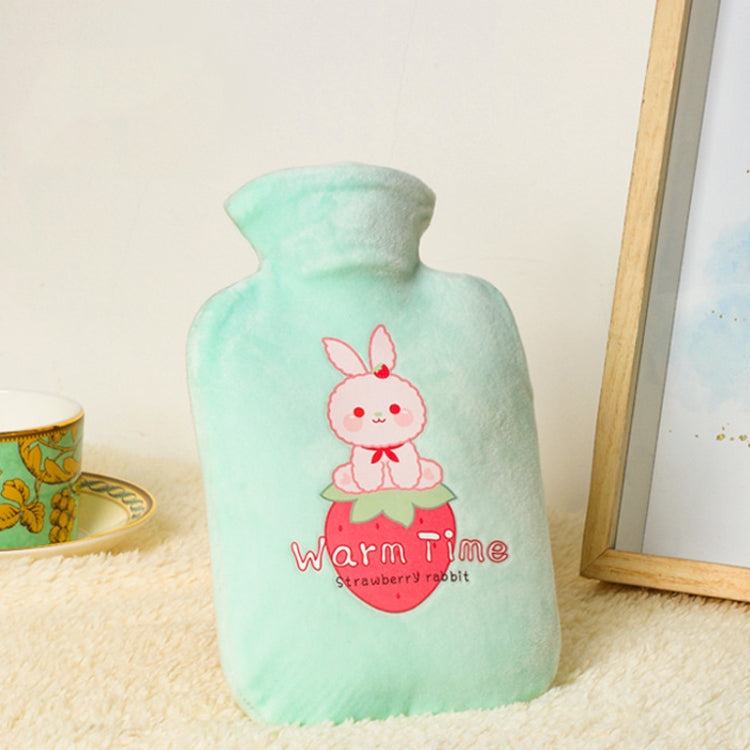 Cartoon Velvet Cover Thickened Explosion-Proof PVC Water-Filled Hot Water Bag